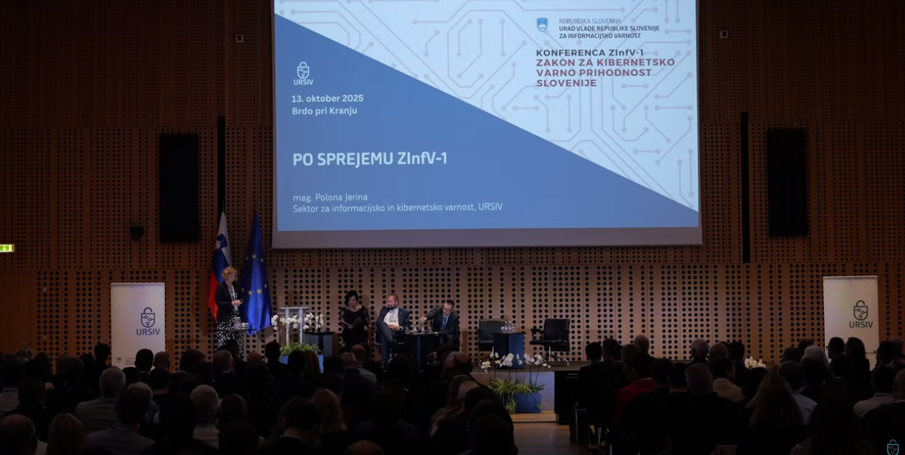 Konferenca ZInfV-1, Nova realnost skladnosti na področju kibernetske varnosti v Sloveniji
